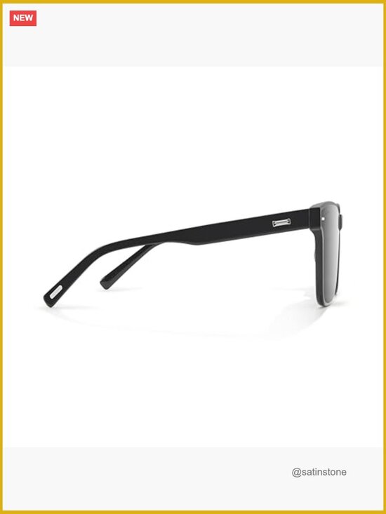 Square Polarized Sunglasses with 3D Rivets, HD UV400 Protection main image 5